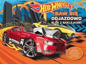 Blok z naklejkami. Hot Wheels Baw się odjazdowo [KSIĄŻKA]