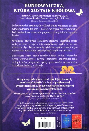 Czas Żniw (Tom 3) Pieśń jutra - Samantha Shannon, Regina Kołek [KSIĄŻKA]