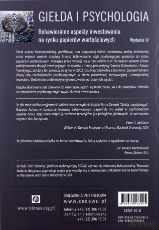 Giełda i psychologia - Piotr Zielonka [KSIĄŻKA]