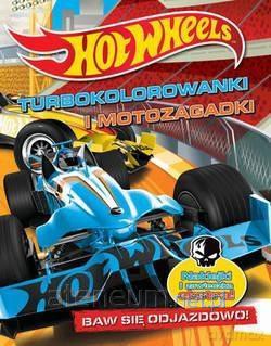 Hot Wheels Turbokolorowanki i motozagadki [KSIĄŻKA]
