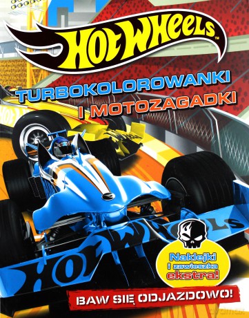 Hot Wheels Turbokolorowanki i motozagadki [KSIĄŻKA]