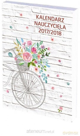 Kalendarz nauczyciela B6 2017/2018 tygodniowy PCV - Bike [KALENDARZ]