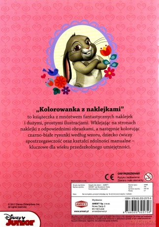 Kolorowanka z naklejkami. Jej Wysokość Zosia [KSIĄŻKA]