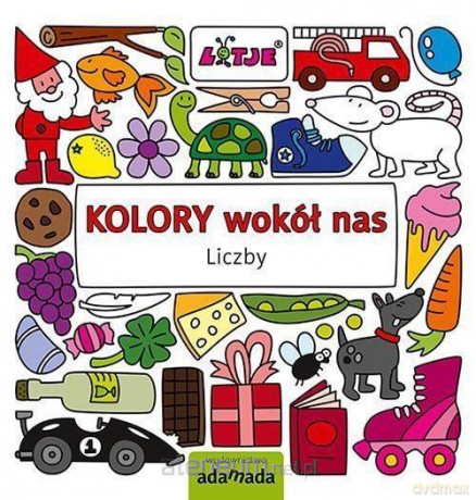 Kolory wokół nas. Liczby - Lizelot Versteeg [KSIĄŻKA]