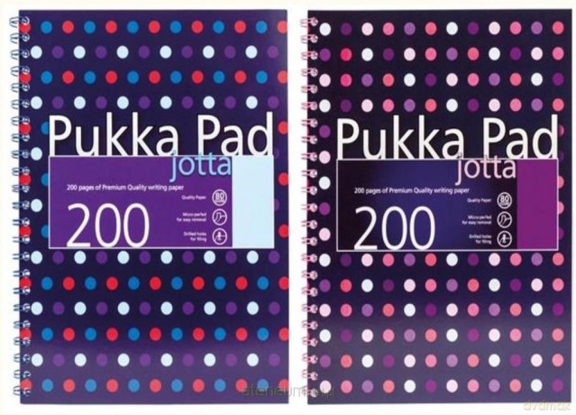 Kołozeszyt A5/100K Jotta Dots kratka (3 szt)