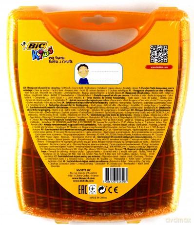 Kredki pastele olejowe 24 kolory