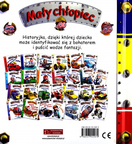 Mały chłopiec. Samochód rajdowy Rafała - Emilie Beaumont, Nathalie Belineau [KSIĄŻKA]