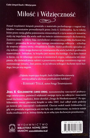 Miłość i Wdzięczność - Joel S. Goldsmith [KSIĄŻKA]