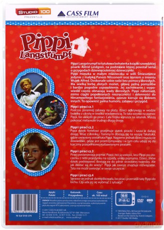 Pippi Langstrumpf. Pippi i piraci [DVD]