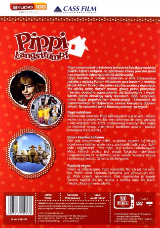 Pippi Langstrumpf. Pippi rozbitkiem [DVD]