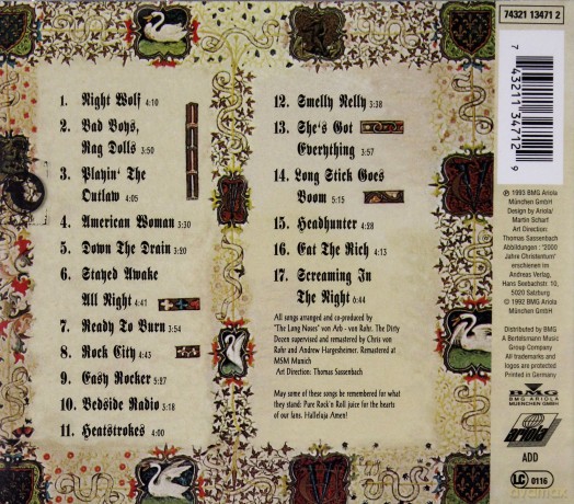 Krokus: Dirty Dozen [CD]