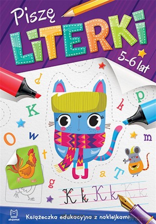 Piszę literki 5-6 lat [KSIĄŻKA]