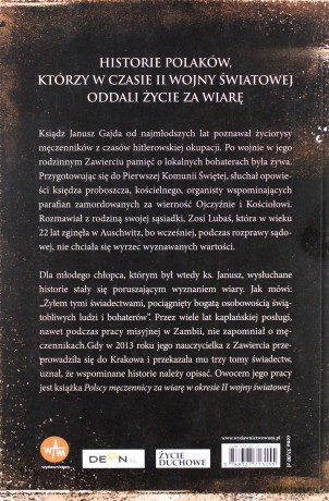 Polscy męczennicy za wiarę w okresie II wojny - Janusz Gajda [KSIĄŻKA]