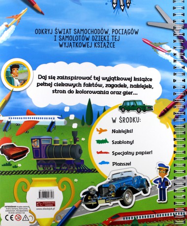 Samochody, pociągi i samoloty [KSIĄŻKA]