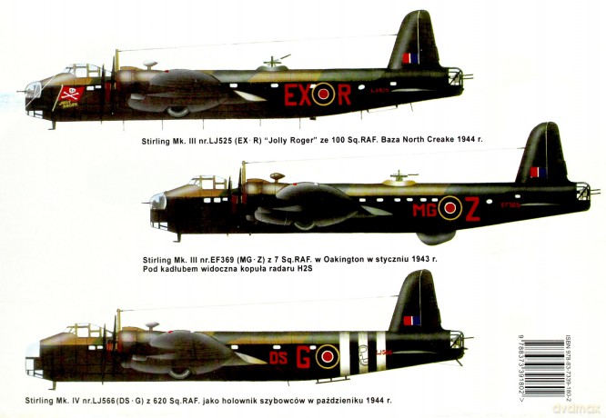 Samolot bombowy Short Stirling - Wiesław Bączkowski [KSIĄŻKA]