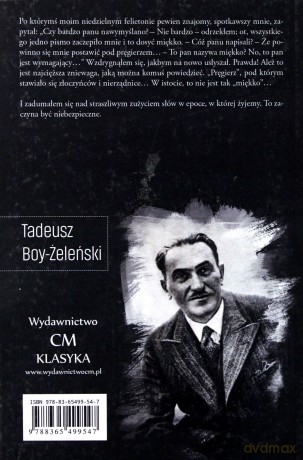 Słowa cienkie i grube - Tadeusz Boy-Żeleński [KSIĄŻKA]