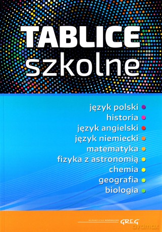Tablice szkolne - wszystkie przedmioty [KSIĄŻKA]