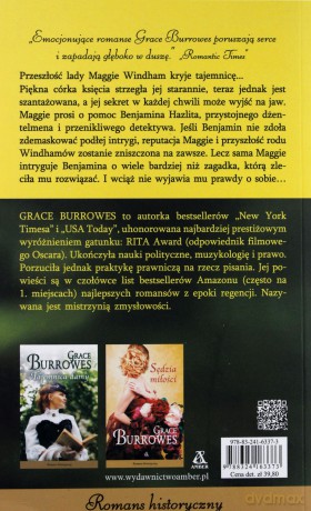 Tajemnica lady Maggie - Grace Burrowes [KSIĄŻKA]