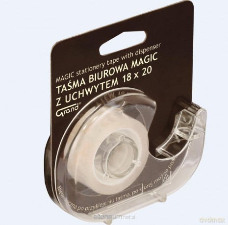 Taśma biurowa magic z dispenserem