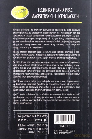 Technika pisania prac magisterskich i licencjackich - Radosław Zenderowski [KSIĄŻKA]