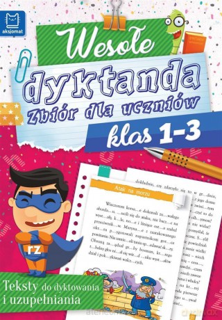 Wesołe dyktanda. Zbiór dla uczniów klas 1-3 [KSIĄŻKA]