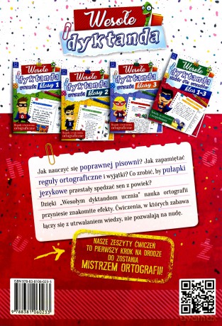 Wesołe dyktanda. Zbiór dla uczniów klas 1-3 [KSIĄŻKA]