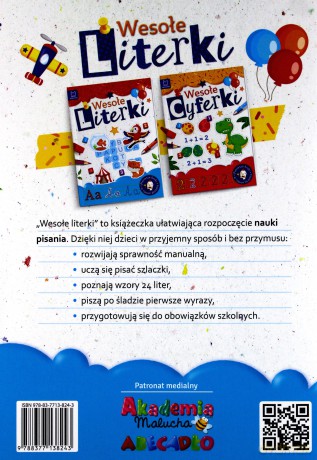 Wesołe literki [KSIĄŻKA]