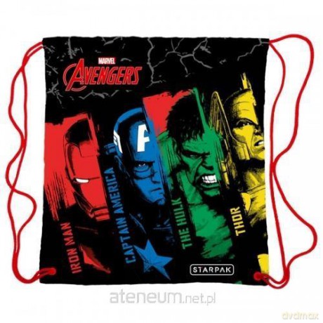 Worek szkolny na ramię Avengers