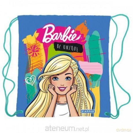 Worek szkolny na ramię Barbie