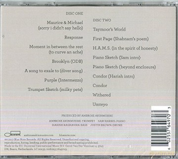 Ambrose Akinmusire: A Rift In Decorum: Live At The Village Vanguard [2CD]