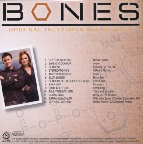 Bones: Bones [CD]