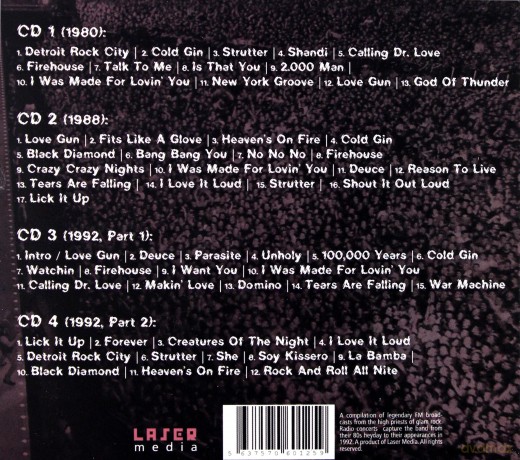 Kiss: Crazy Nights Legendary Radio Brodacasts [4CD]