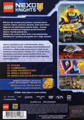 LEGO Nexo Knights część 5 (odcinki 21-25) [DVD]