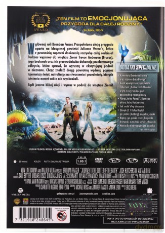 Podróż do wnętrza Ziemi [DVD]