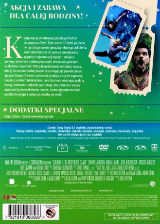 Podróż na tejemniczą wyspę [DVD]
