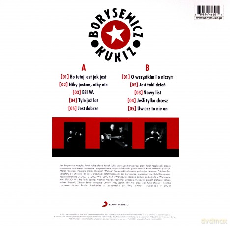 Jan Borysewicz & Pawel Kukiz: Borysewicz & Kukiz [Winyl]