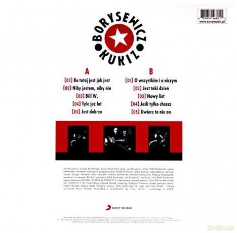Jan Borysewicz & Pawel Kukiz: Borysewicz & Kukiz [Winyl]
