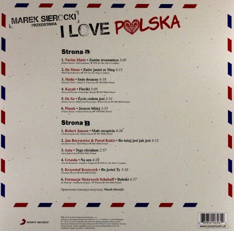 Marek Sierocki Przedstawia: I love Polska [Winyl]