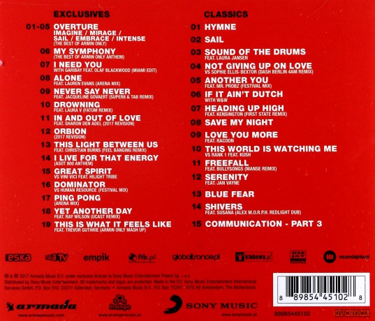 Armin van Buuren: The Best of Armin Only [2CD]