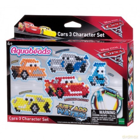 Aquabeads Zestaw postaci z bajki Auta 3 (Disney)