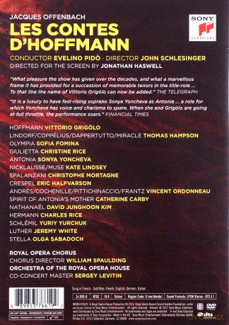 Vittorio Grigolo: Offenbach: Les Contes d'Hoffmann [DVD]