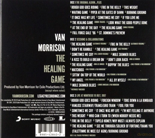 Van Morrison: The Healing Game 20th Anniversary [3CD]