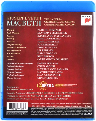Plácido Domingo: Verdi: Macbeth [Blu-Ray]
