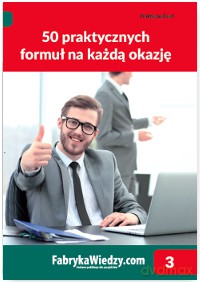 50 praktycznych formuł na każdą okazję - Piotr Dynia [KSIĄŻKA]