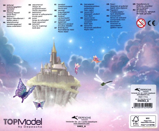 Album z naklejkami Fantasy model