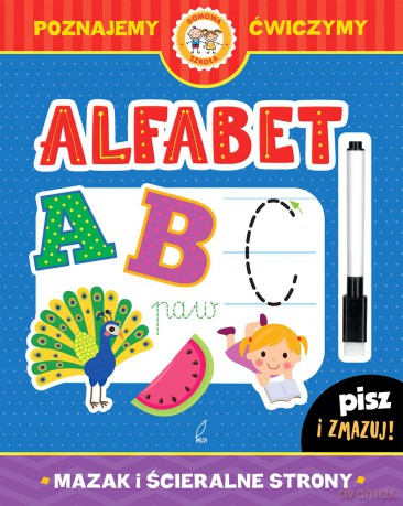 Alfabet. Mazak i ścieralne strony [KSIĄŻKA]