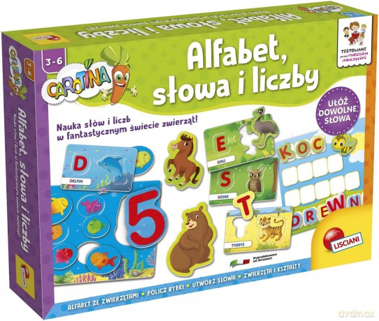 Alfabet. Słowa i liczby