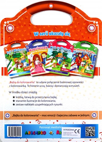 Bajka do kolorowania. Jaś i Małgosia [KSIĄŻKA]