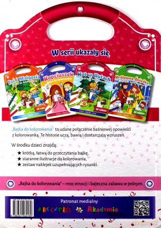 Bajka do kolorowania. Kot w butach [KSIĄŻKA]
