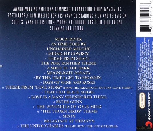 Henry Mancini: Moon River: The Henry Mancini Collection [CD]